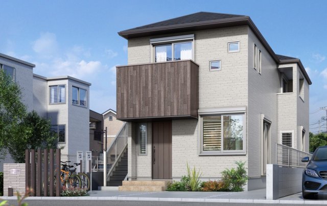 エミール目白外観パース