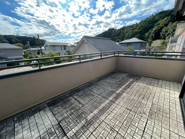 睦沢町長楽寺K邸戸建バルコニー