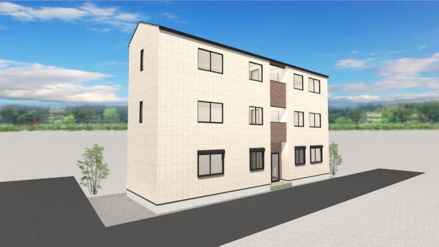 フォンタナ東本町外観パース
