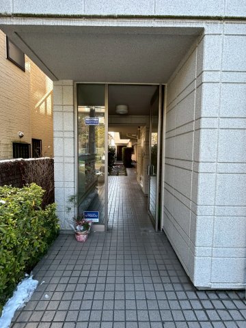 富士見マンションエントランス