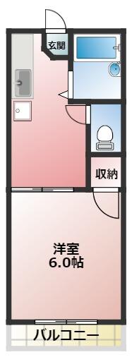 タウンハウス・ツクモ間取り