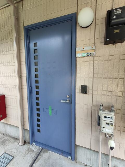 タウンコート久慈玄関