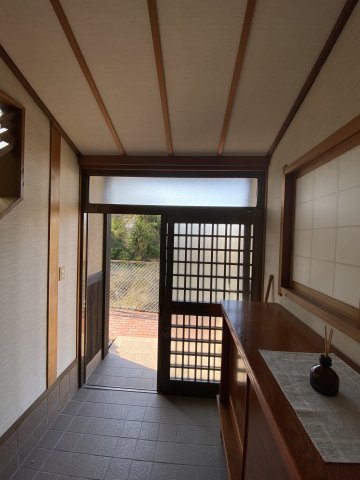 洲本市由良町内田　海の見えるこだわりの注文住宅ロビー