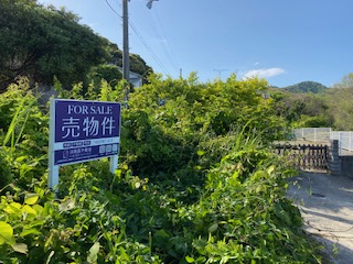 淡路市釜口２０坪宅地外観