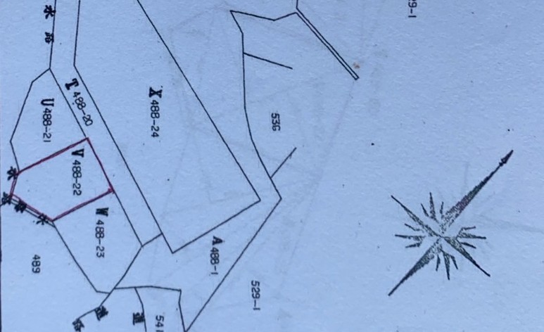 淡路市岩屋42坪土地図面