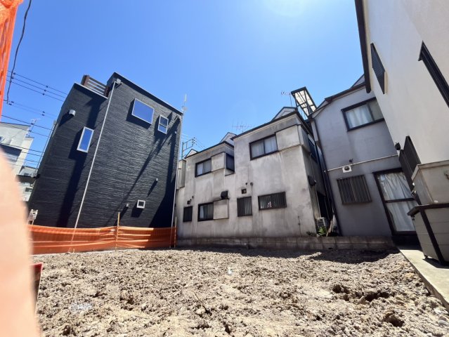 北区赤羽三丁目 建築条件なし所有権土地外観パース