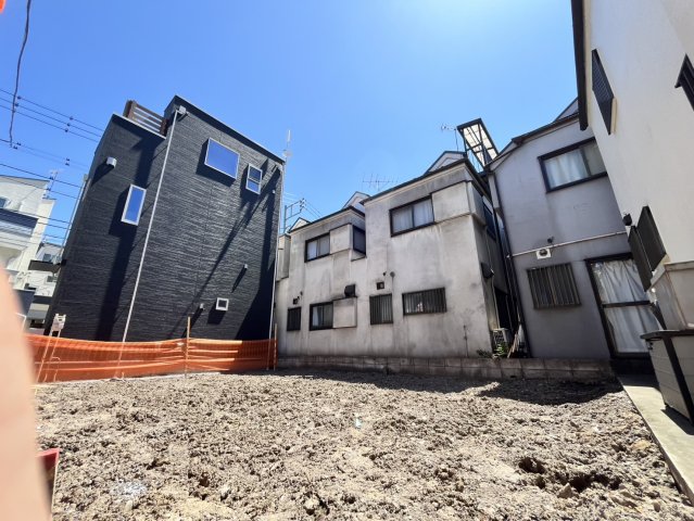 北区赤羽三丁目 建築条件なし所有権土地外観パース