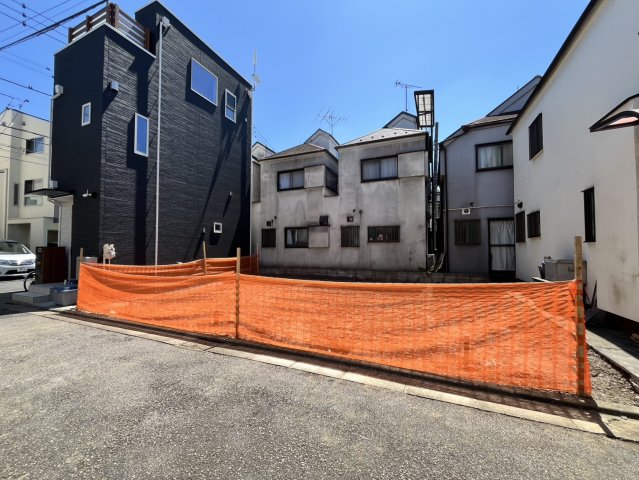 北区赤羽三丁目 建築条件なし所有権土地外観パース