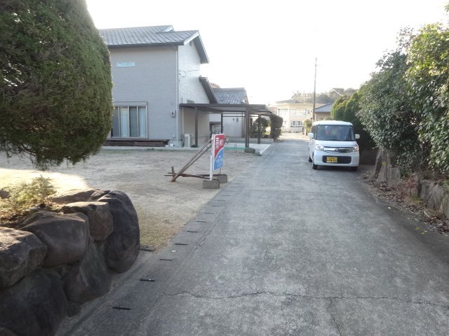 売地（大矢野町登立/双原）前面道路含む現地写真