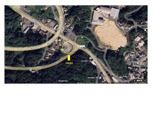 売地（三角町/五橋入口）地図