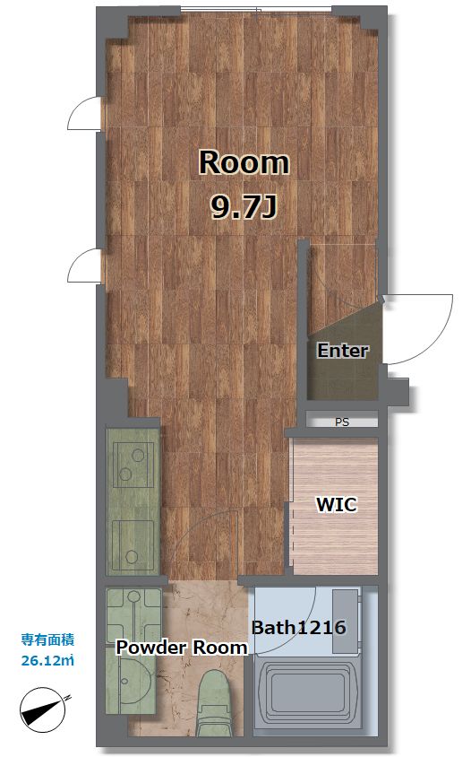 Ｇｒａｎ Ｍ 301間取り