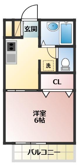 パル勝田台 201間取り