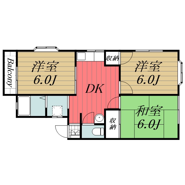 アートメゾン杢師 102間取り