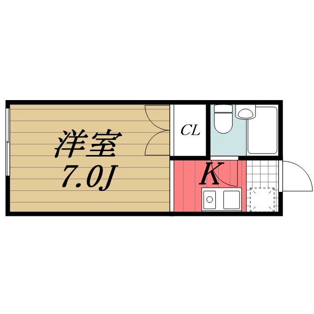 ヴィラフィオーレ 1階間取り