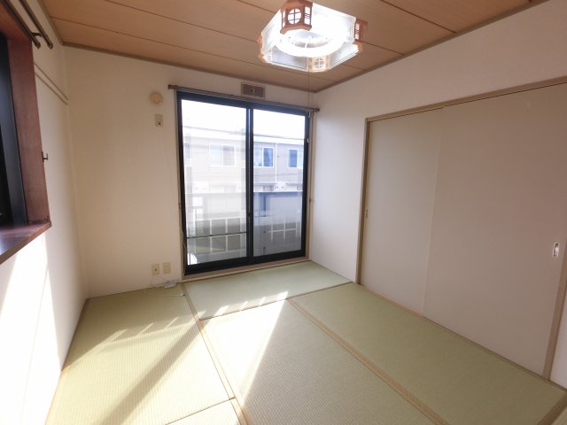 フジサキハイツ　E 201寝室