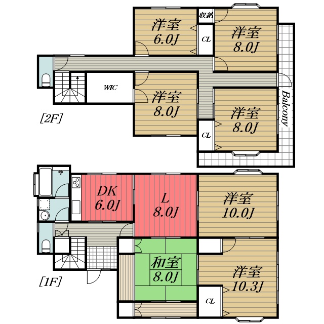 八街いH邸戸建（再契約可能） 1間取り