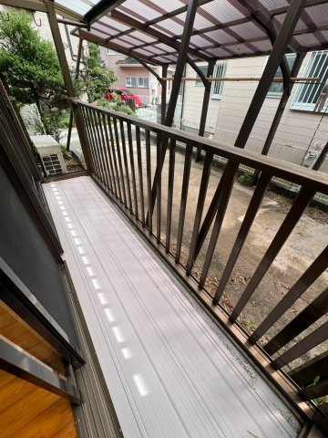 長南町岩川貸家A 1バルコニー