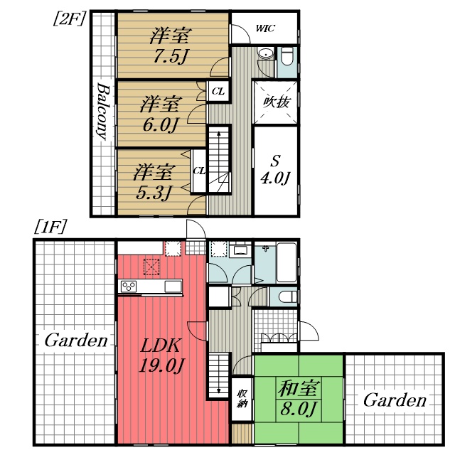 おゆみ野中央3丁目戸建 1間取り