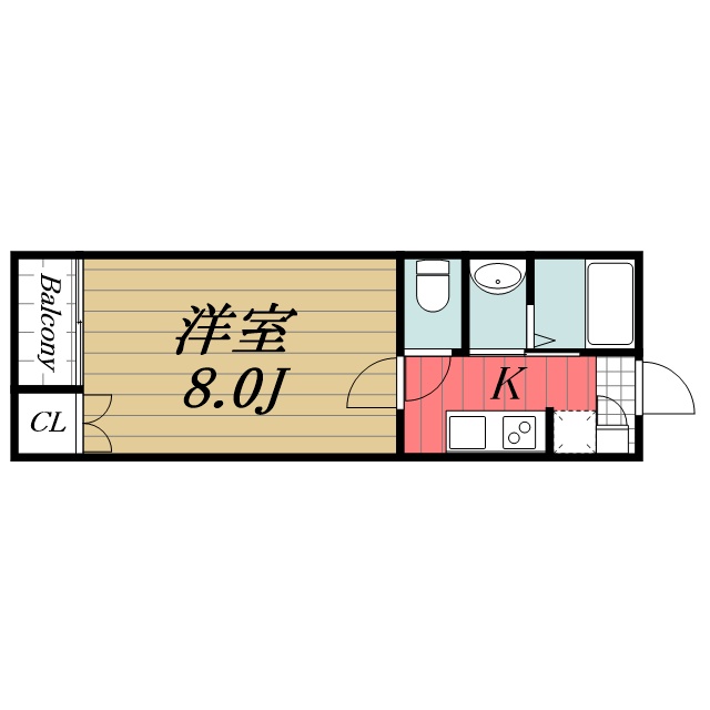 ロイヤルコート 104間取り