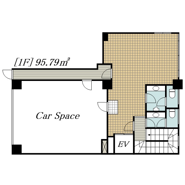 ダンケ高輪ビル 1間取り