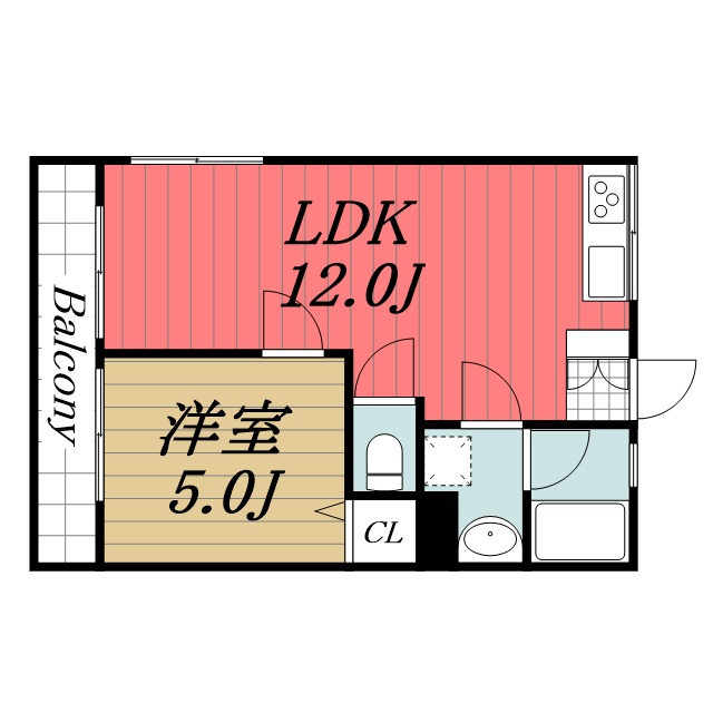 ベルハイツ 203間取り