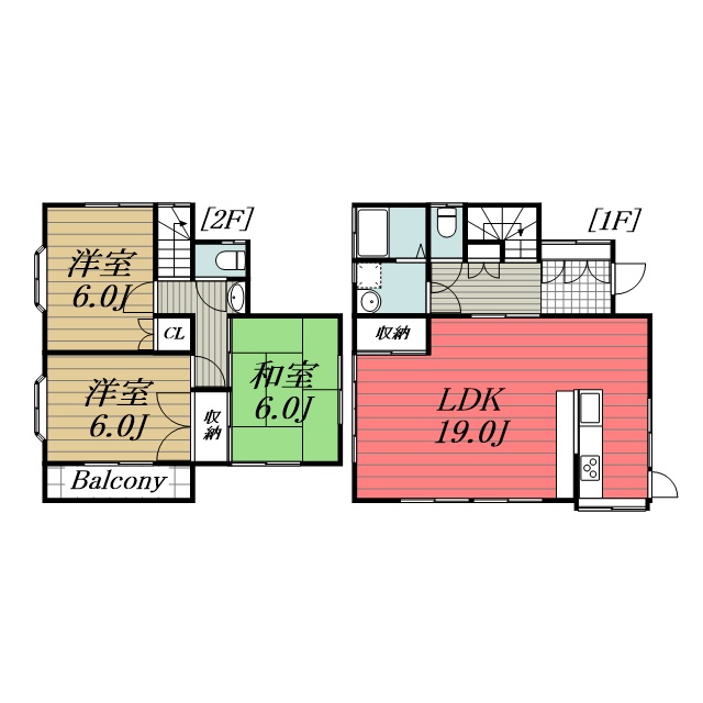 アートハウス鶴舞 1間取り