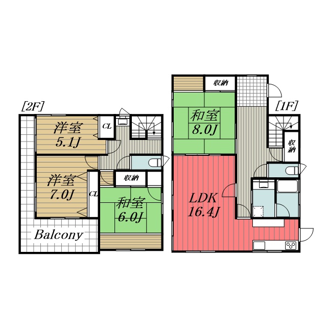 睦沢町長楽寺S邸戸建 1間取り