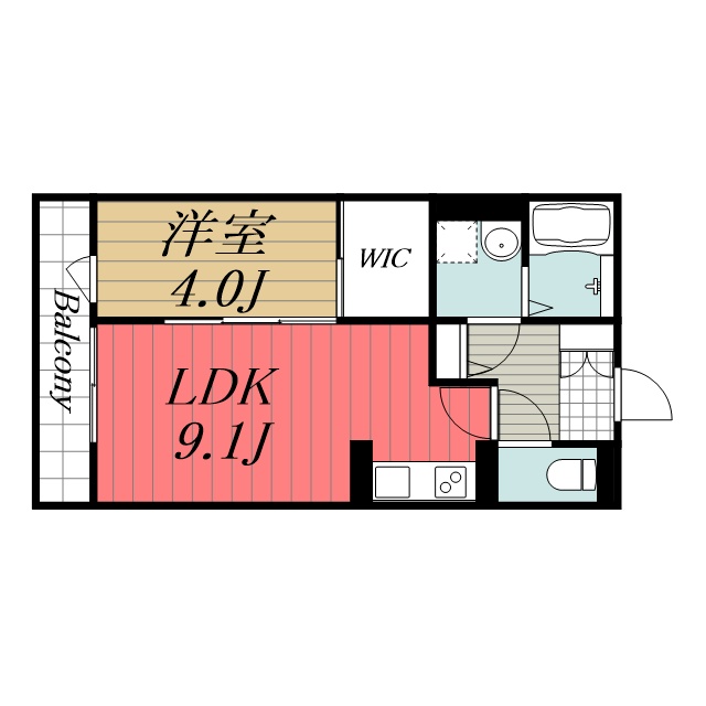 Maison Rai-On 302間取り