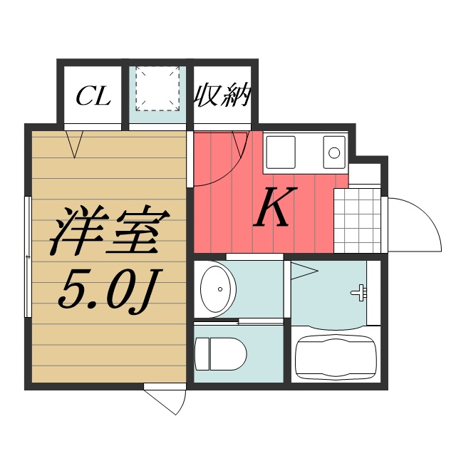 ベレガンス市川 101間取り