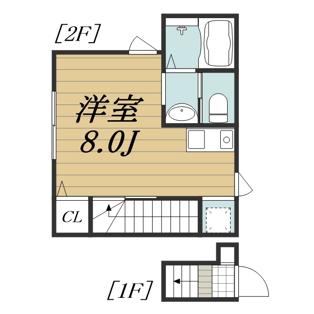ベレガンス市川 202間取り