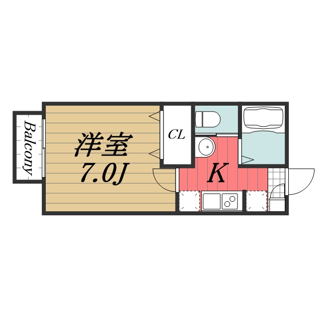 Grandis NARITA 206間取り