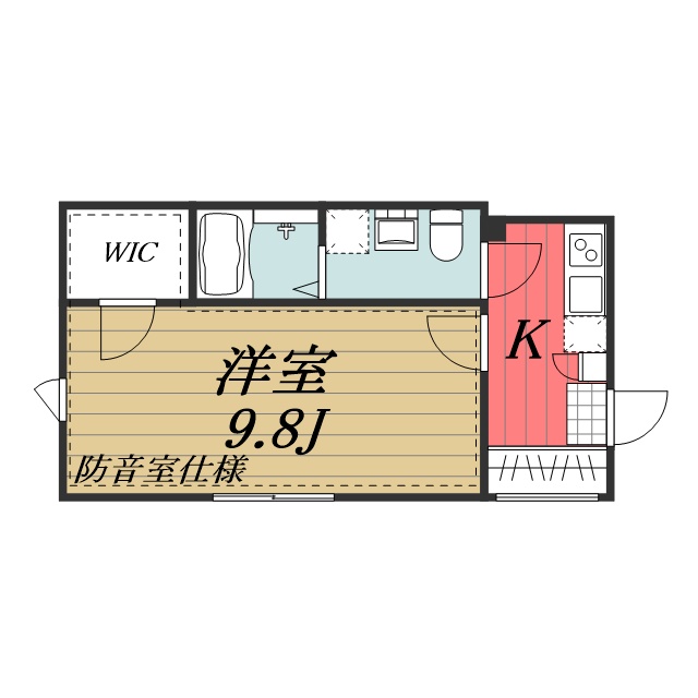 フォンタナ東本町 301間取り