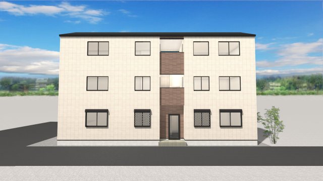 フォンタナ東本町 301外観パース