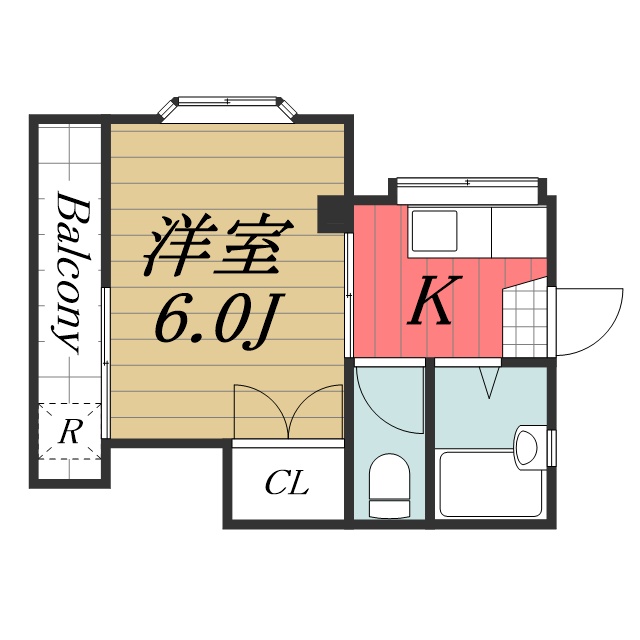 MUTSUMI TERRACE 301間取り