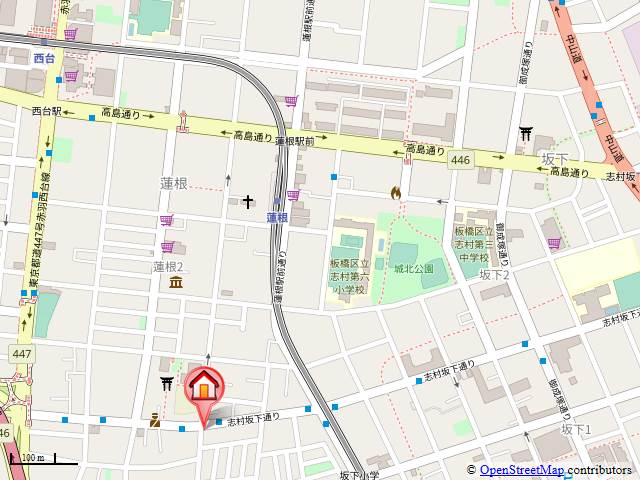 東京都板橋区蓮根1丁目 1階その他共用部分