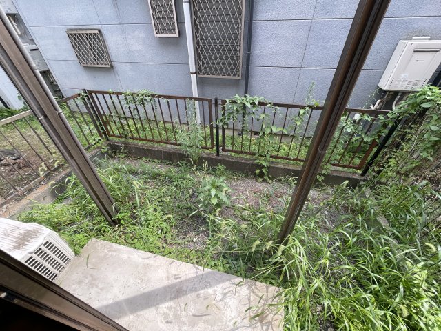 キャスナ志村 1階バルコニー