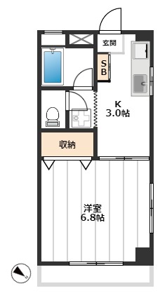 小豆沢秀和 2階間取り