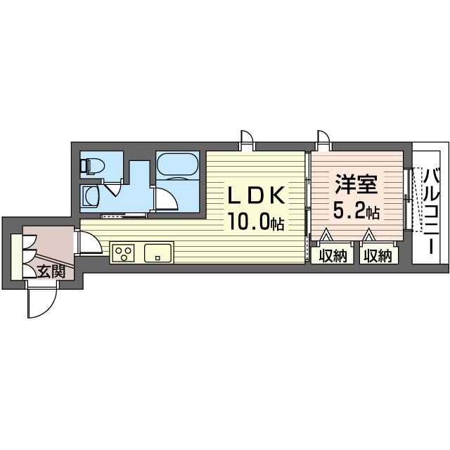 Lotus Branches 2階間取り