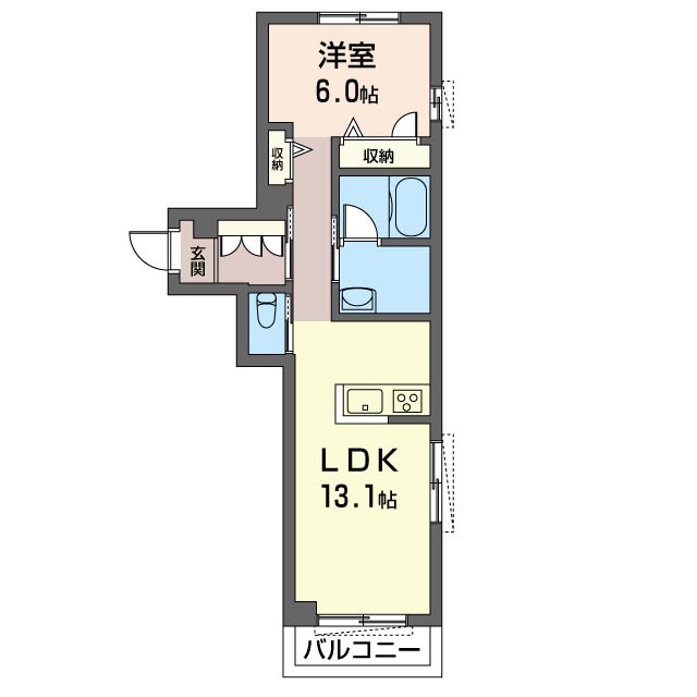 リッツコート 3階間取り