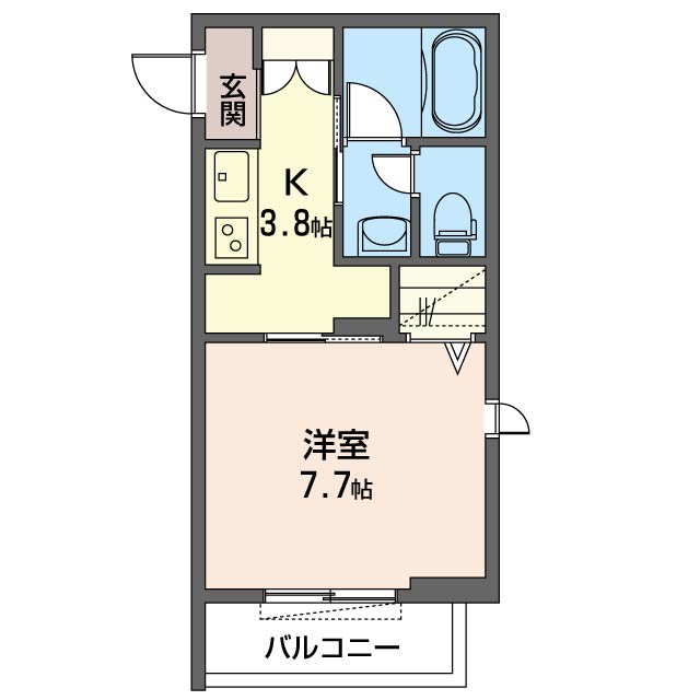 フレア 2階間取り