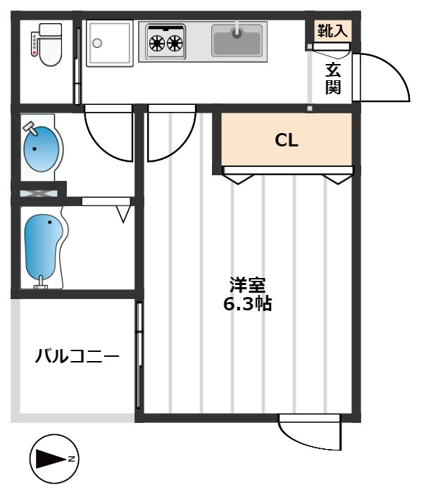 グレートヘーベル 3階間取り