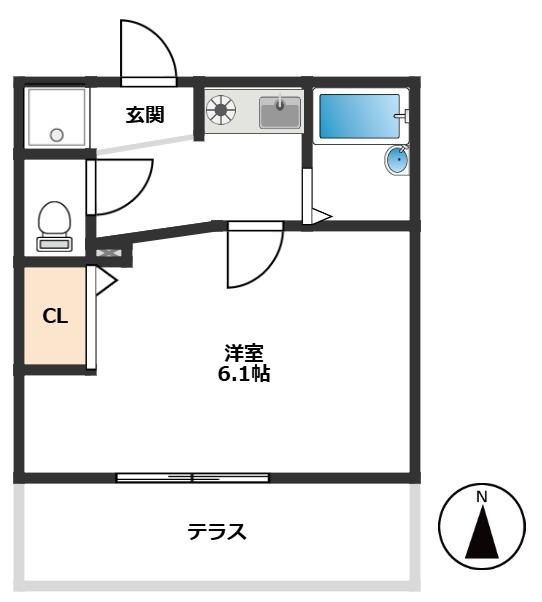 ARKADIA 1階間取り