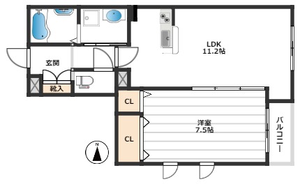GranSoleil 2階間取り