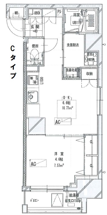 THE CARAMEL CLUTCH 4階間取り