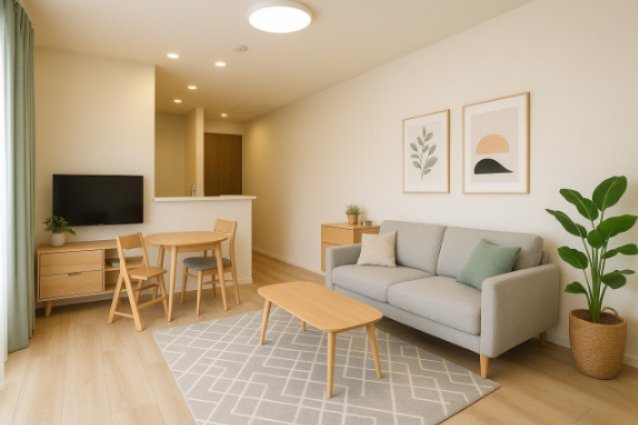 草　錦 2階居間・リビング