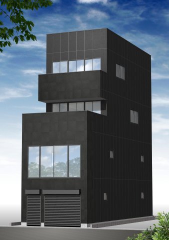 ONE　Tokiwadai 1階外観パース