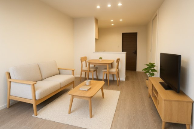 メゾンエレガンス 1階居間・リビング