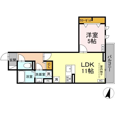 東京都板橋区小豆沢2丁目 3階間取り