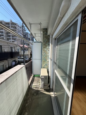 長岡マンション 2階バルコニー