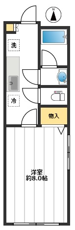 びるいしだいらⅡ 1階間取り